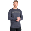 Pánské bavlněné triko NORTHFINDER Denes modré (VELIKOST 2XL)