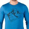 Pánské merino triko NORTHFINDER Erno modré (VELIKOST 2XL)