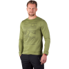 Pánské merino triko NORTHFINDER Erno zelené (VELIKOST 2XL)
