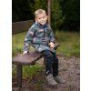 Dětské kotníkové barefoot boty UNUO, Khaki (Velikost 27)