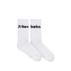 Barefootové ponožky BAREBARICS Crew - Big logo 3 pack bílá (Velikost 35-38)