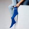 Barefootové ponožky BAREBARICS Crew - Big logo 3 pack modrá (Velikost 35-38)
