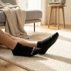 Barefootové ponožky BAREBARICS Low-cut 3 pack černá (Velikost 35-38)