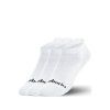 Barefootové ponožky BAREBARICS Low-cut 3 pack bílá (Velikost 35-38)