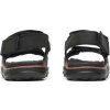 Pánské kožené sandály MERRELL  J00003391 cove ltr backstrap M black (Velikost 40)