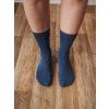 Barefootové ponožky BE LENKA Crew Essentials modrá (Velikost 35-38)