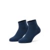 Barefootové ponožky BE LENKA Low-cut Essentials modrá 3 pack (Velikost 35-38)