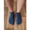 Barefootové ponožky BE LENKA Low-cut Essentials modrá 3 pack (Velikost 35-38)