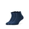 Barefootové ponožky BE LENKA Low-cut Essentials modrá 3 pack (Velikost 35-38)