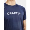 Pánské funkční triko CRAFT CORE Essence Logo - modrá (Velikost S)