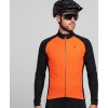 Pánský dres SILVINI Saisero oranžovo-černý (Velikost S)