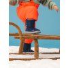 Dětské barefoot sněhule BE LENKA Ailo Preschool modrá (Velikost 20)