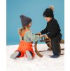 Dětské barefoot sněhule BE LENKA Ailo Preschool modrá (Velikost 20)