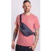 Stylová ledvinka PROGRESS Bum Bag černý melír (Velikost UNI)