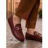 Barefoot mokasíny BE LENKA Divella burgundy (Velikost 36)
