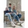 Barefoot tenisky BAREBARICS Dropsta stříbrná (Velikost 36)