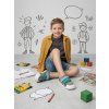 Dětské barefoot tenisky BE LENKA Canvi Kids komiksová barva (Velikost 26)