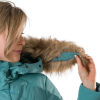 Dámská zateplená bunda NORTHFINDER Raelynn modrá (VELIKOST XL)