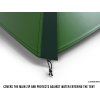 Lehký turistický stan HUSKY pro 3 osoby Beast 3 dark green (Velikost OneSize)
