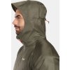 Unisex nepromokavá bunda KILPI Jaluu zelená (Velikost S)
