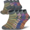 Merino ponožky NORTHMAN Ingri 4-pack šedá (Velikost 42-44)