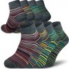 Merino ponožky NORTHMAN Ingri 4-pack tmavě šedé (Velikost 42-44)