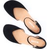 Barefoot baleríny BE LENKA Lilea matně černé (Velikost 36)