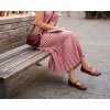 Barefoot baleríny BE LENKA Amalea burgundy (Velikost 36)