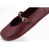 Barefoot baleríny BE LENKA Amalea burgundy (Velikost 36)