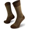 Merino ponožky NORTHMAN Horten hnědé (Velikost 42-44)