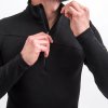 Pánská merino mikina SENSOR Merino Extreme Up černá (Velikost XXL, Barva černá)