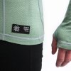 Pánské merino triko SENSOR Merino DF s kapucí zelené (Barva zelená, Velikost S)