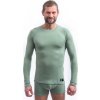 Pánské merino triko SENSOR Merino DF zelené (Barva zelená, Velikost XL)