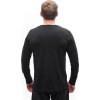 Pánské merino triko SENSOR Merino Blend Elements černé (Velikost S, Barva černá)