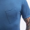 Pánské merino triko SENSOR Merino Air modré (Velikost L, Barva modrá)