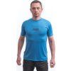 Pánské merino triko SENSOR Active Relief modré (Velikost S, Barva modrá)