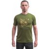 Pánské merino triko SENSOR Merino Active Hiking zelené (Barva zelená, Velikost XL)