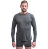 Pánské merino triko SENSOR Merino Lite šedé (Velikost L, Barva šedá)