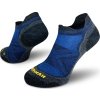 Běžecké merino ponožky NORTHMAN PRO Low modré (Velikost 42-44)