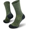 Turistické merinoponožky NORTHMAN Trek Silver Light zelené (Velikost 42-44)
