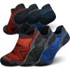 Běžecké merino ponožky NOTHMAN PRO Low 3-pack barevný mix (Velikost 42-44)
