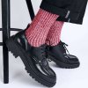 Turistické merino ponožky NORTHMAN Perun 2-pack červené (Velikost 42-44)