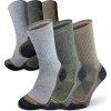 Turistické merino ponožky NORTHMAN Trek Silver Light 3-pack světlý mix (Velikost 42-44)