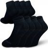 Merino ponožky NORTHMAN Jonas 4-pack černá (Velikost 42-44)