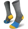 Merino ponožky NORTHMAN Narvik 2-pack světle šedé (Velikost 42-44)