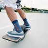 Cyklistické merino ponožky NORTHMAN Aspin modrá (Velikost 42-44)
