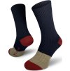 Merino ponožky NORTHMAN Narvik 2-pack půlnoční (Velikost 42-44)