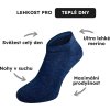 Letní merino ponožky NORTHMAN 3-pack modrý mix (Velikost 42-44)