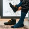 Merino ponožky NORTHMAN Hamar tyrkysová (Velikost 42-44)