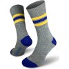 Merino ponožky NORTHMAN Larvik 3-pack šedý mix (Velikost 42-44)
